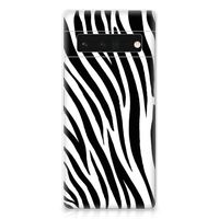 Google Pixel 6 Pro TPU Hoesje Zebra