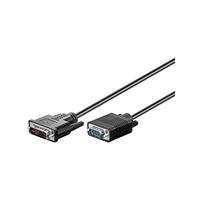 Wentronic multimedia kabel monitorkabel DVI/stekker - HD15 / stekker 2,0 m