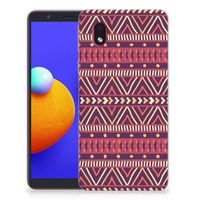 Samsung Galaxy A01 Core TPU bumper Aztec Paars - thumbnail