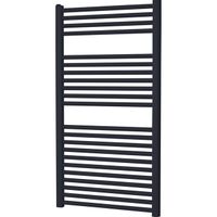 Plieger Palermo designradiator horizontaal 111.1x60cm 605W antraciet metallic 7252452