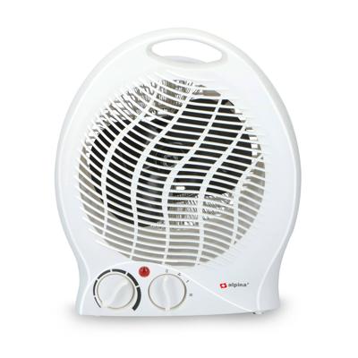 Alpina Ventilatorkachel - Draagbaar - 2000 Watt - 2 Warmtestanden - Anti-Oververhitting - Wit Alpina Ventilatorkachel - Draagbaar - 2000 Watt - 2 Warmtestanden - Anti-Oververhitting - Wit