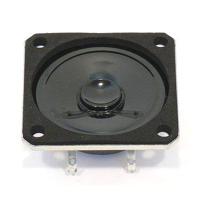 Visaton K 50 SQ - 8 Ohm 2 inch 5 cm Mini-luidspreker 2 W 8 Ω Zwart Kunststof membraan