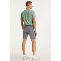 JACK & JONES JEANS INTELLIGENCE regular fit jeans short Rick grey denim