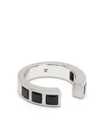 Tom Wood bague Vault Gate Square - Argent - thumbnail