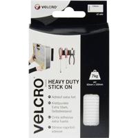 VELCRO® VEL-EC60240 Klittenband Om vast te plakken Haak- en lusdeel, Extra sterk (l x b) 100 mm x 50 mm Wit 2 paar - thumbnail