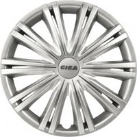 wieldoppen Giga 16 inch ABS zilver set van 4