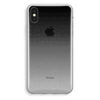 Musketon Halftone: iPhone X Transparant Hoesje