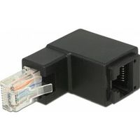 Delock 86424 Adapter RJ45-stekker naar boven haaks naar RJ45-aansluiting Cat.6 UTP - thumbnail