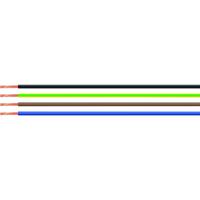 Helukabel 26590-1000 Enkele ader H05V-K 1 x 0.50 mm² Zwart 1000 m