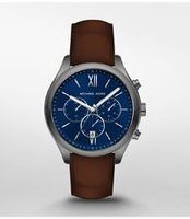 Horlogeband Michael Kors MK8691 Leder Bruin 20mm - thumbnail