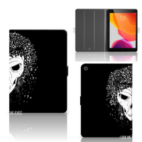 Tablettasje iPad 10.2 2019 | iPad 10.2 2020 | 10.2 2021 Skull Hair - thumbnail