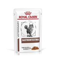 Royal Canin Gastro-intestinaal | 12 x 85 g | volledig dieet voor volwassen katten | fijne stukjes in saus | kan de spijsvertering ondersteunen | in vershoudzak