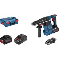 Bosch Professional GBH 18V-26 F SDS-Plus-Accu-boorhamer 18 V 5.5 Ah Li-ion Incl. 2 accus, Incl. lader, Incl. koffer, Incl. accessoires - thumbnail