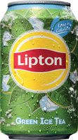 Lipton Ice Tea Green frisdrank, niet bruisend, blik van 33 cl, pak van 24 stuks - thumbnail