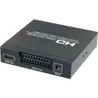 SpeaKa Professional AV Converter SP-HD/SC-01 [SCART - HDMI, Jackplug, Digitale cinch] 1920 x 1080 Pixel - thumbnail