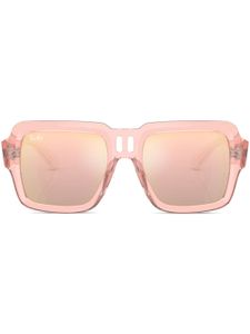 Ray-Ban lunettes de soleil à monture carrée - Rose