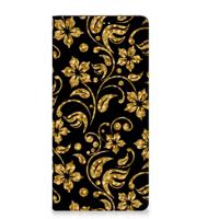 Xiaomi Redmi Note 13 5G Smart Cover Gouden Bloemen