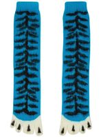 Doublet chaussettes à imprimé graphique - Bleu - thumbnail