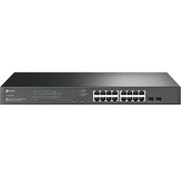 TP-Link Omada SG2218P netwerk-switch Managed L2/L2+ Gigabit Ethernet (10/100/1000) Power over Ethernet (PoE) 1U Zwart - thumbnail