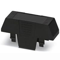 PHOENIX CONTACT EH 22.5-C CS/ABS BK9005 draagrailbehuizing zonder aansluitopening, 36,95 mm lengte, 22,6 mm breedte, 75,26 mm hoogte, zwart, 10 stuks