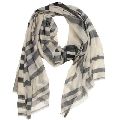 P-Modekontor Dames Sjaals in Katoen (Beige) P-Modekontor Dames Sjaals in Katoen (Beige)