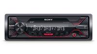 Sony DAB+ autoradio DSX-A310DAB met USB, FM/AM, AUX (rode verlichting), zonder DAB+ antenne
