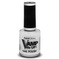 Feest/party nagellak mat wit 12 ml   - - thumbnail