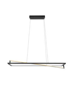 Trio Hanglamp Edge zwart 326810132