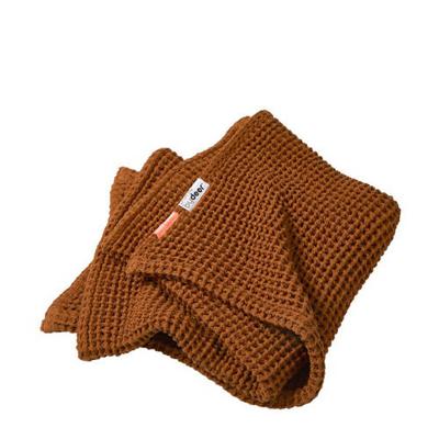 Done by Deer Waffle wikkeldeken 80 x 100 cm, Mustard Done by Deer Waffle wikkeldeken 80 x 100 cm, Mustard