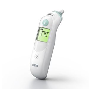 Braun ThermoScan 6 Contactthermometer Wit Oor Knoppen