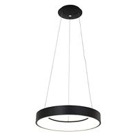 Steinhauer hanglamp Ringlede - zwart - - 2695ZW