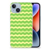 Apple iPhone 14 TPU bumper Waves Green