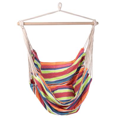 Hangstoel Eénpersoons 'Tura' Single - Veelkleurig - 123 Hammock Hangstoel Eénpersoons 'Tura' Single - Veelkleurig - 123 Hammock