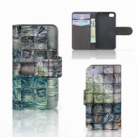 Wallet Case met Pasjes Apple iPhone 4 | 4S Spijkerbroeken