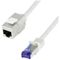 LogiLink CC5102S RJ45 Netwerkkabel, patchkabel CAT 6A S/FTP 15 m Grijs Snagless 1 stuk(s) - thumbnail