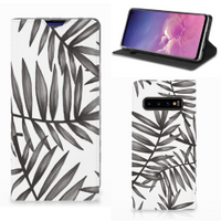 Samsung Galaxy S10 Smart Cover Leaves Grey - thumbnail