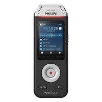 Philips DVT2110 VoiceTracer Audiorecorder Zwart/Zilver - thumbnail