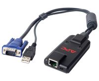 APC KVM-USB toetsenbord-video-muis (kvm) kabel Zwart - thumbnail