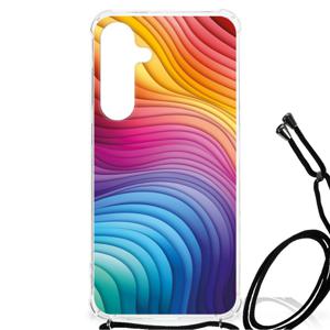 Shockproof Case voor Samsung Galaxy S24 Plus Regenboog