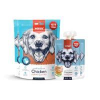 100 gr Wanpy oven-roasted chicken jerky chips