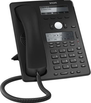 D745 - VoIP-telefoon - 3-weg geschikt voor oproepen - SIP - 12 lijnen - zwart