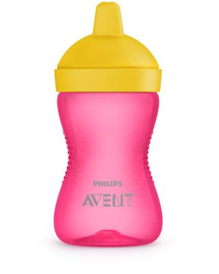 Philips AVENT My Grippy harde tuitbeker 300 ml roze/geel
