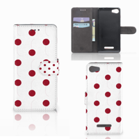 Wiko Lenny 2 Book Cover Cherries