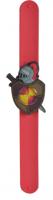 Wild Republic klaparmband horloge ridder 22,5 cm siliconen rood