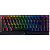 Razer BlackWidow V3 Mini HyperSpeed (Gele schakelaar) - Draadloos 65% mechanisch gamingtoetsenbord (Stille mechanische schakelaars, Bluetooth, USB-C) QWERTY US-Layout | Zwart