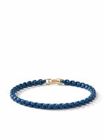 David Yurman bracelet chaîne DY Bel Air en or 14ct - Bleu