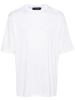 DSQUARED2 t-shirt en coton à patch logo - Blanc - thumbnail