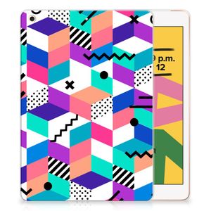 Apple iPad 10.2 | iPad 10.2 (2020) | 10.2 (2021) Back Cover Blokken Kleurrijk