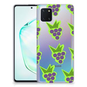 Samsung Galaxy Note 10 Lite Siliconen Case Druiven