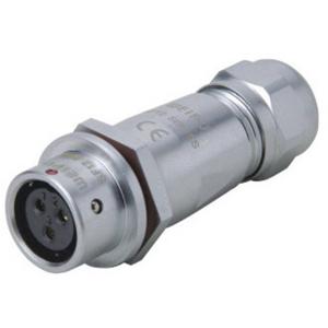 Weipu SF1211/S3 I Ronde connector Koppeling, recht Totaal aantal polen: 3 Serie (ronde connectoren): SF12 1 stuk(s)